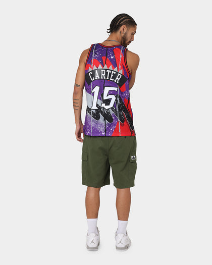 Mitchell & Ness Toronto Raptors Vince Carter Hyper Hoop Swingman Jersey Purple