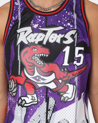 Mitchell & Ness Toronto Raptors Vince Carter Hyper Hoop Swingman Jersey Purple
