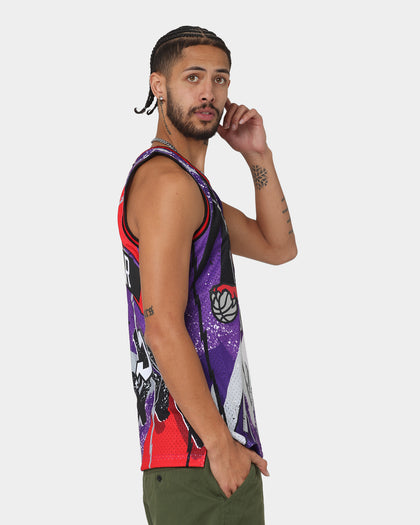 Mitchell & Ness Toronto Raptors Vince Carter Hyper Hoop Swingman Jersey Purple