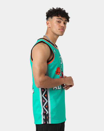 Mitchell & Ness NBA All Stars Shaquille O'Neal #32 '96 Swingman Jersey Teal