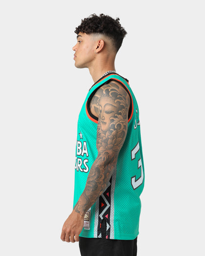 Mitchell & Ness NBA All Stars Shaquille O'Neal #32 '96 Swingman Jersey Teal