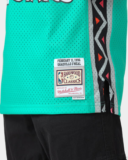 Mitchell & Ness NBA All Stars Shaquille O'Neal #32 '96 Swingman Jersey Teal