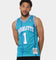 Mitchell & Ness Muggsy Bogues Charlotte Hornets #1 Swingman Jersey Teal