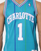 Mitchell & Ness Muggsy Bogues Charlotte Hornets #1 Swingman Jersey Teal