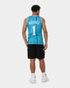 Mitchell & Ness Muggsy Bogues Charlotte Hornets #1 Swingman Jersey Teal
