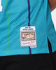 Mitchell & Ness Muggsy Bogues Charlotte Hornets #1 Swingman Jersey Teal