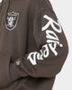 New Era Las Vegas Raiders 1/4 Zip Hoodie Moss