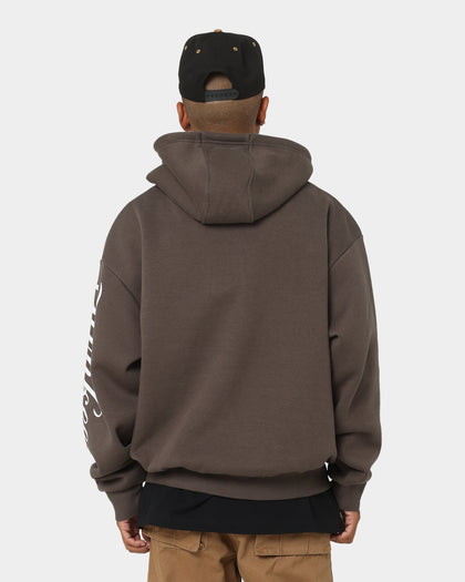 New Era New York Yankees Quarter Zip Hoodie Moss