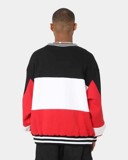 New Era Chicago Bulls Crewneck Front Door Red