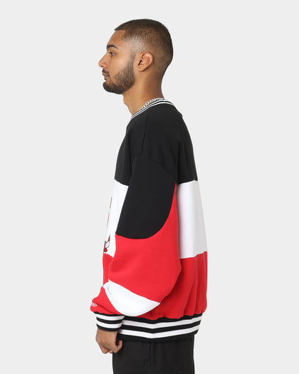 New Era Chicago Bulls Crewneck Front Door Red