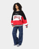 New Era Chicago Bulls Crewneck Front Door Red
