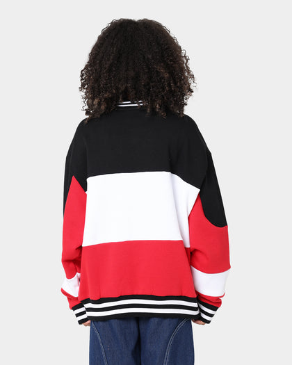 New Era Chicago Bulls Crewneck Front Door Red