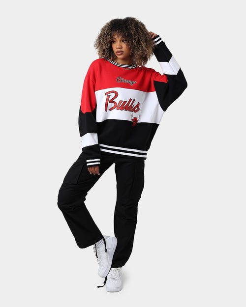 New Era Chicago Bulls Crewneck Black/White/Red
