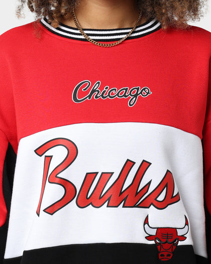 New Era Chicago Bulls Crewneck Black/White/Red
