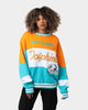 New Era Miami Dolphins Crewneck Teal/White/Orange