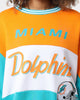 New Era Miami Dolphins Crewneck Teal/White/Orange
