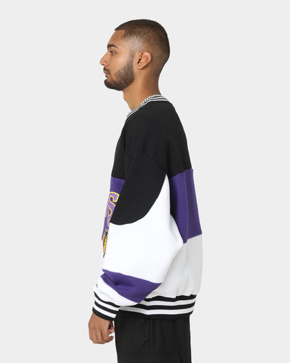 New Era Los Angeles Lakers Crewneck White/Black