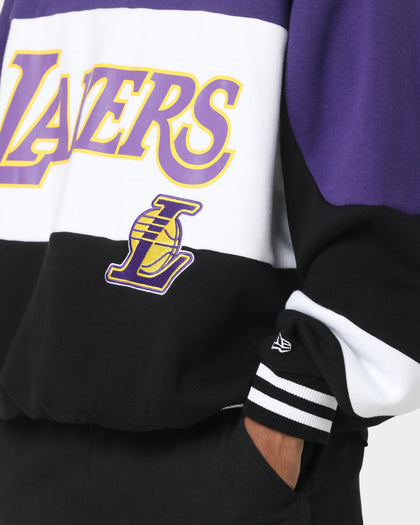 New Era Los Angeles Lakers Crewneck White/Black