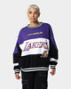 New Era Los Angeles Lakers Crewneck White/Black