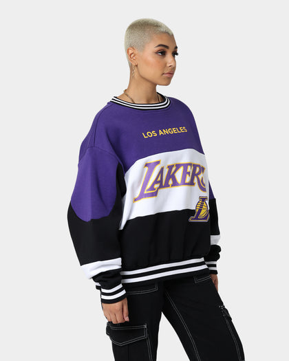 New Era Los Angeles Lakers Crewneck White/Black