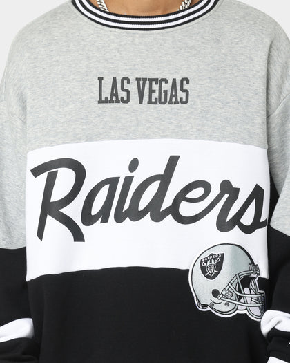 New Era Las Vegas Raiders Crewneck Black/White/Grey