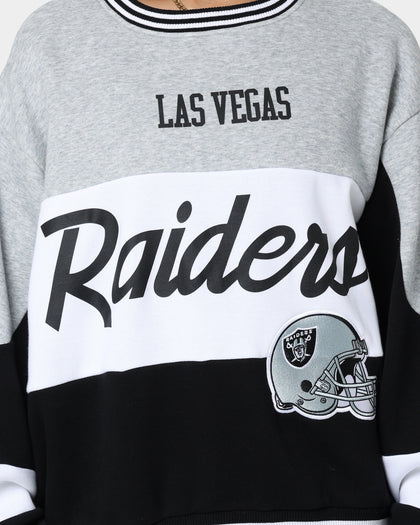 New Era Las Vegas Raiders Crewneck Black/White/Grey