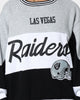 New Era Las Vegas Raiders Crewneck Black/White/Grey
