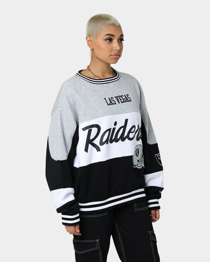 New Era Las Vegas Raiders Crewneck Black/White/Grey