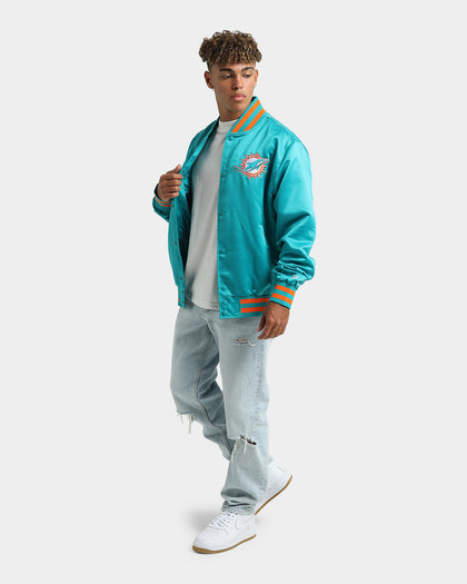 New Era Miami Dolphins Varsity Jacket Teal