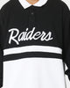 New Era Las Vegas Raiders Long Sleeve Rugby Jersey Black/White