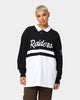 New Era Las Vegas Raiders Long Sleeve Rugby Jersey Black/White