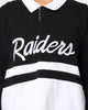 New Era Las Vegas Raiders Long Sleeve Rugby Jersey Black/White