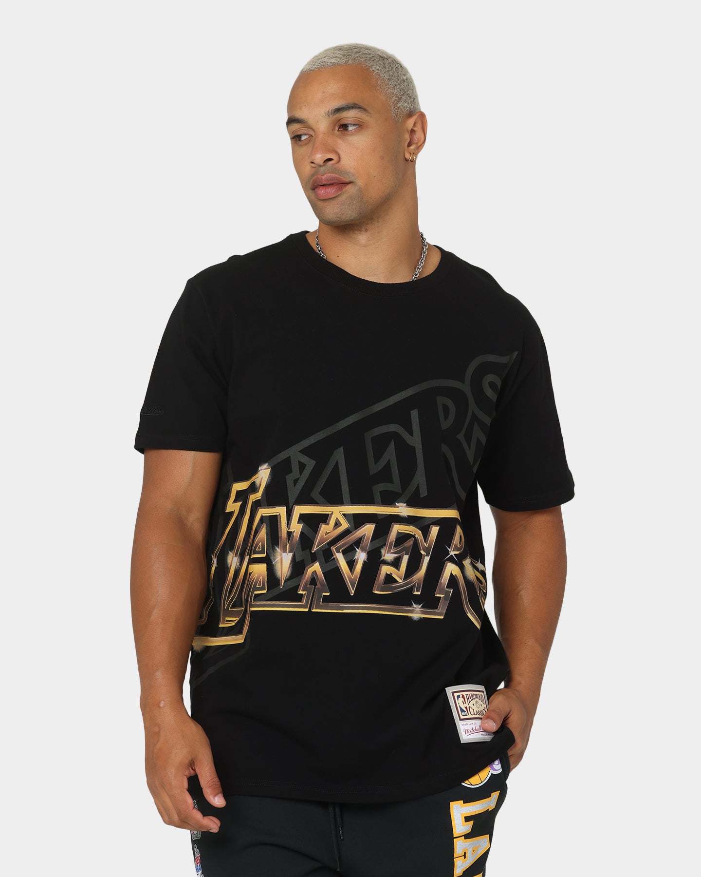 Mitchell & Ness Los Angeles Lakers Big Face 4.0 Short Sleeve T
