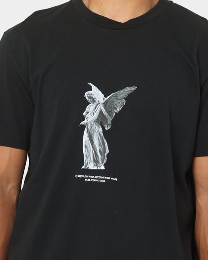 Dead Studios Burnt Out Angel T-Shirt Black