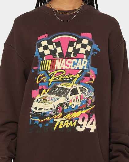 NASCAR NASCAR Racing Team '94 Crewneck Chocolate Brown