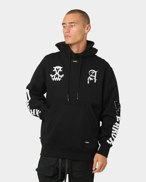 The Anti Order Dead Pixel Hoodie Black/White