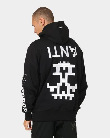 The Anti Order Dead Pixel Hoodie Black/White