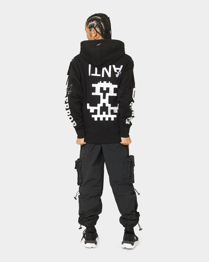 The Anti Order Dead Pixel Hoodie Black/White