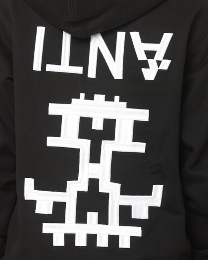 The Anti Order Dead Pixel Hoodie Black/White