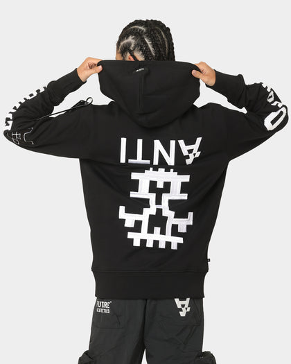 The Anti Order Dead Pixel Hoodie Black/White