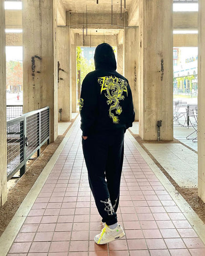 Loiter Anarchy Hoodie Black
