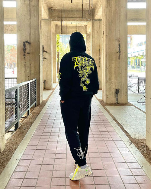 Loiter Anarchy Hoodie Black