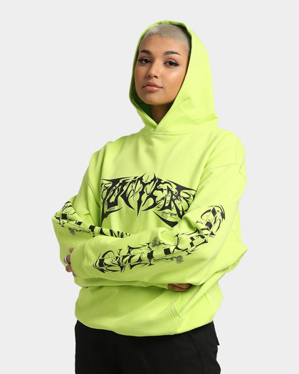 Loiter Anarchy Hoodie Neon Green