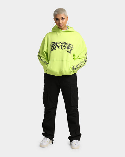 Loiter Anarchy Hoodie Neon Green