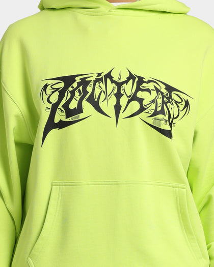 Loiter Anarchy Hoodie Neon Green