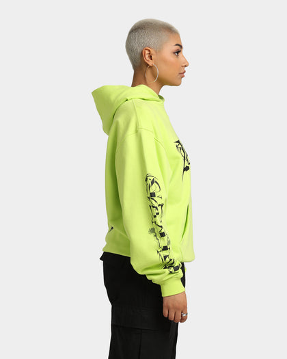 Loiter Anarchy Hoodie Neon Green