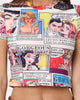 XXIII Women's Betty Comic Crop T-Shirt Multi