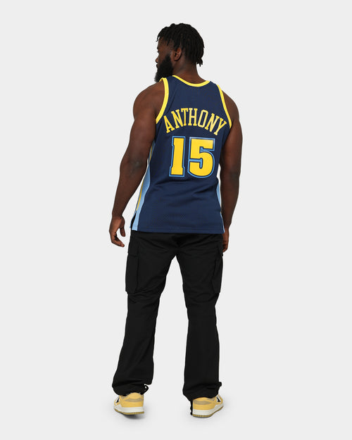 Mitchell & Ness Denver Nuggets Carmelo Anthony #15 '06-'07 Road Swingman Jersey Blue