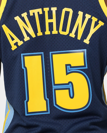 Mitchell & Ness Denver Nuggets Carmelo Anthony #15 '06-'07 Road Swingman Jersey Blue