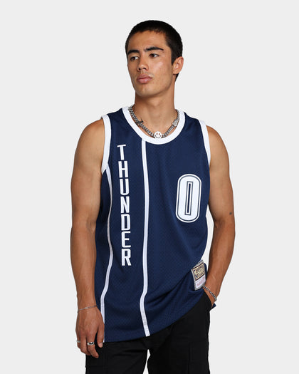 Mitchell & Ness Oklahoma City Thunder Russell Westbrook #0 '15-16 Alternate Swingman Jersey Blue